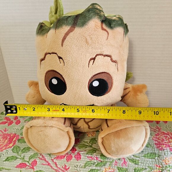 Disney Groot Plush Guardians of the Galaxy 10 inch Collectible Marvel Weighted - Picture 5 of 7